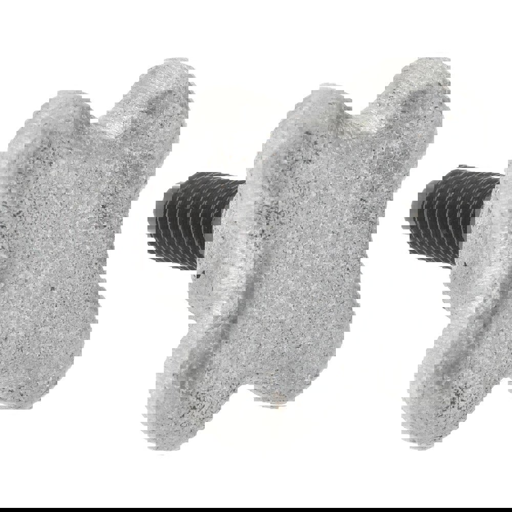 Steel Thumb Screw: 1/4-20, Lobed Head